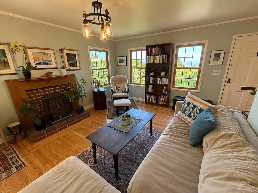 Fireplace Living & Music Room