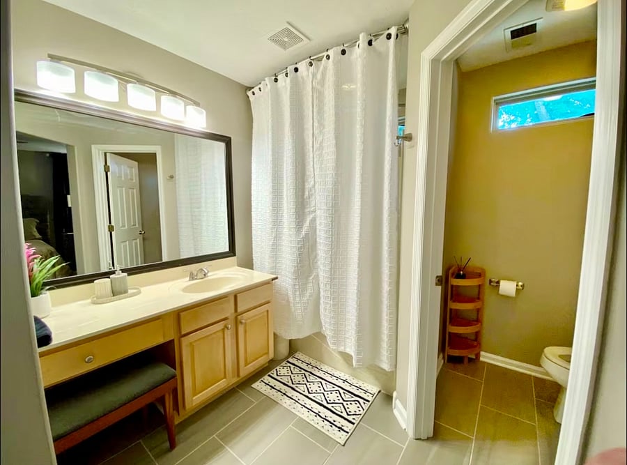 Master bathroom
