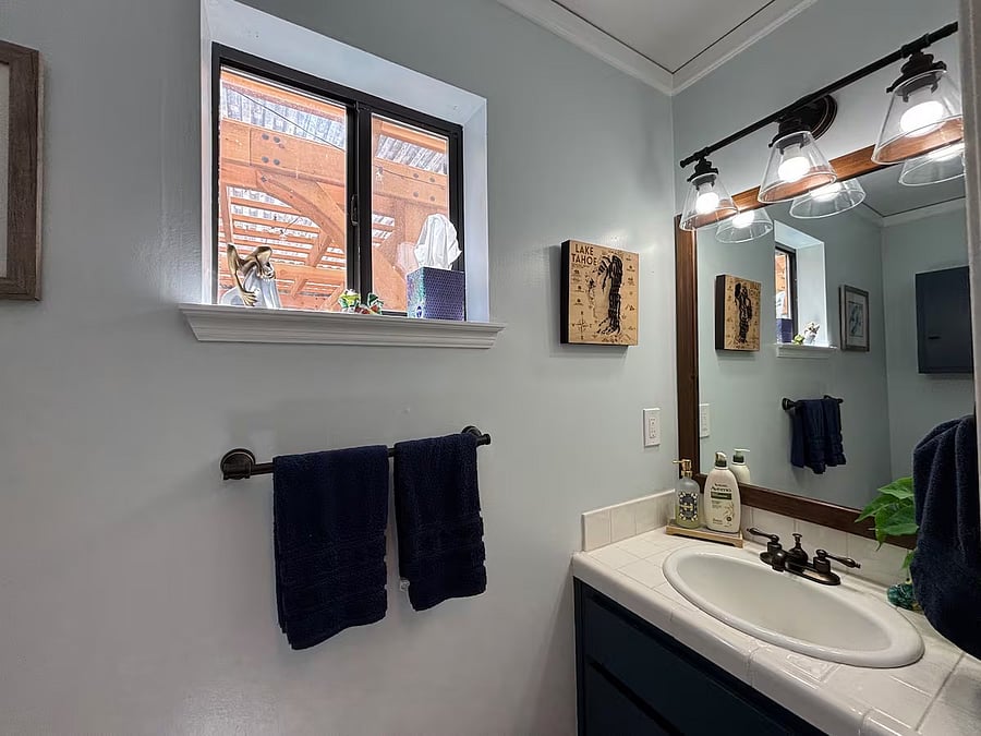 half bath downstairs