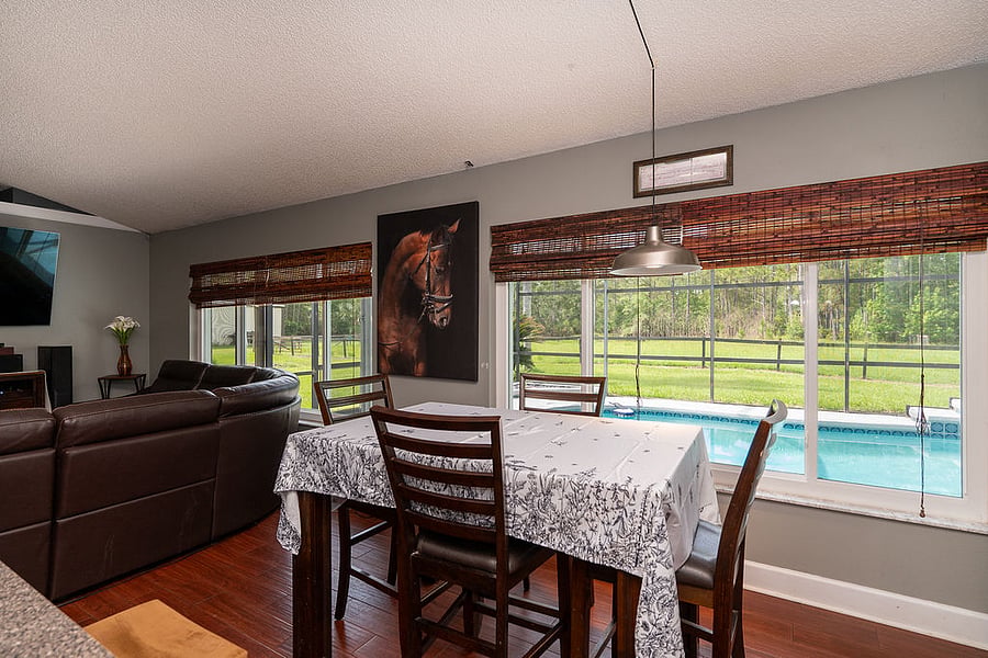 Dining area