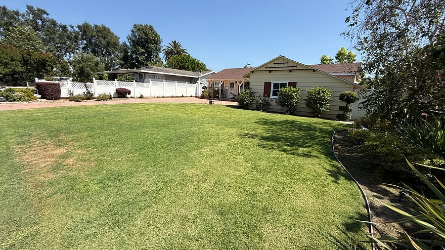 Front view of property