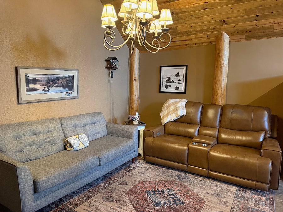 Upstairs family room