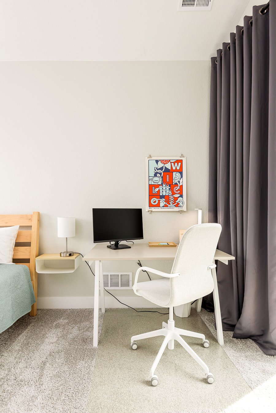 2nd bedroom / office / deck