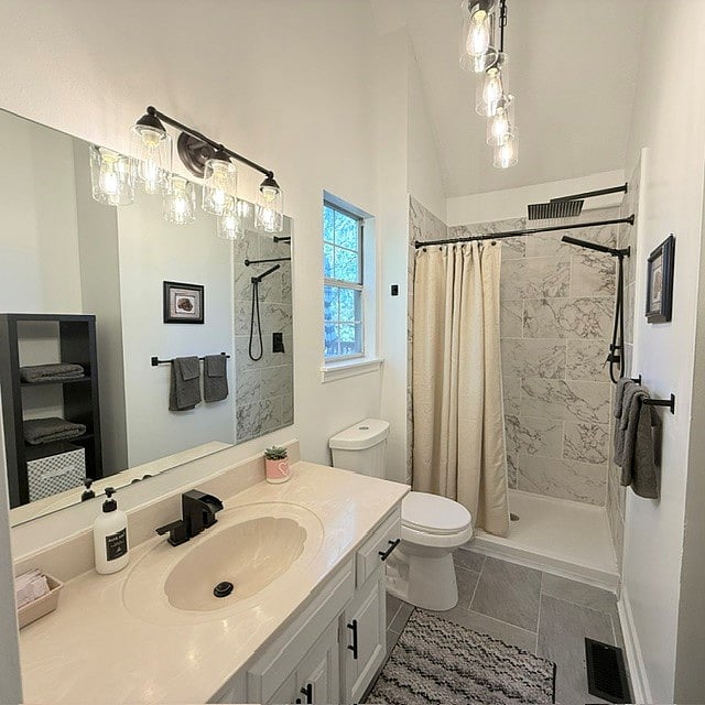 In-suite first bathroom