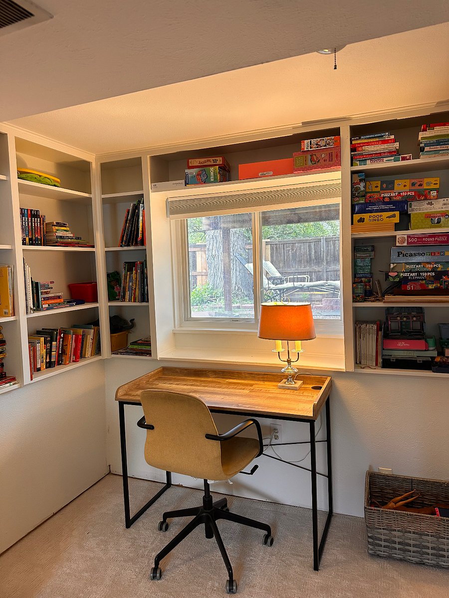 Additional work space and library g