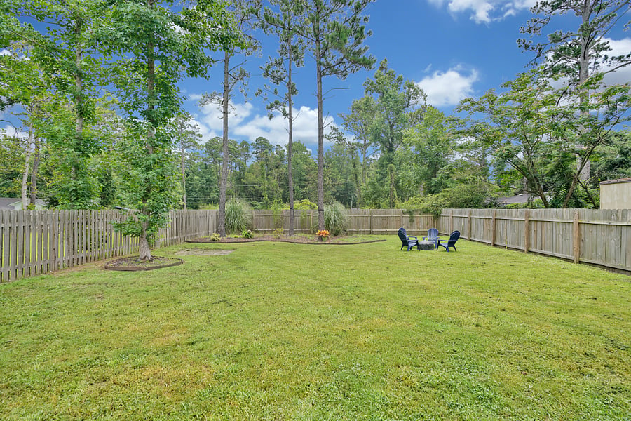 Fully Fenced in Back Yard