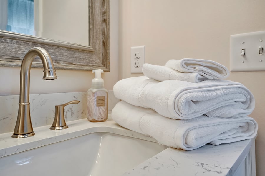 Master bath - one sink
