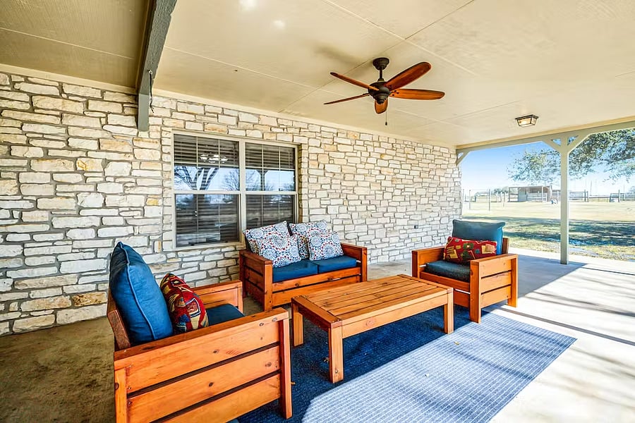 Rear Outdoor covered Patio 1