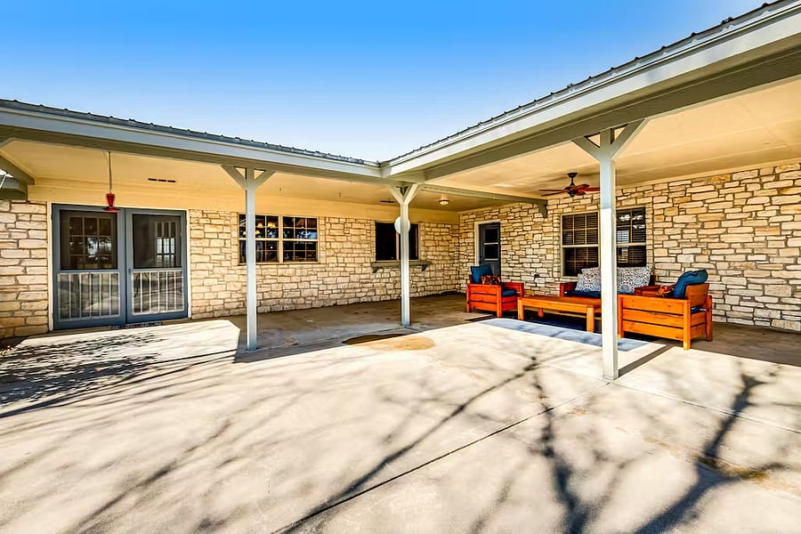 Rear Outdoor covered Patio 2