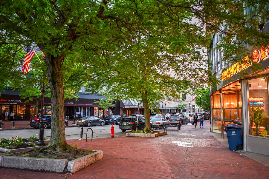 Malden Center Street View 