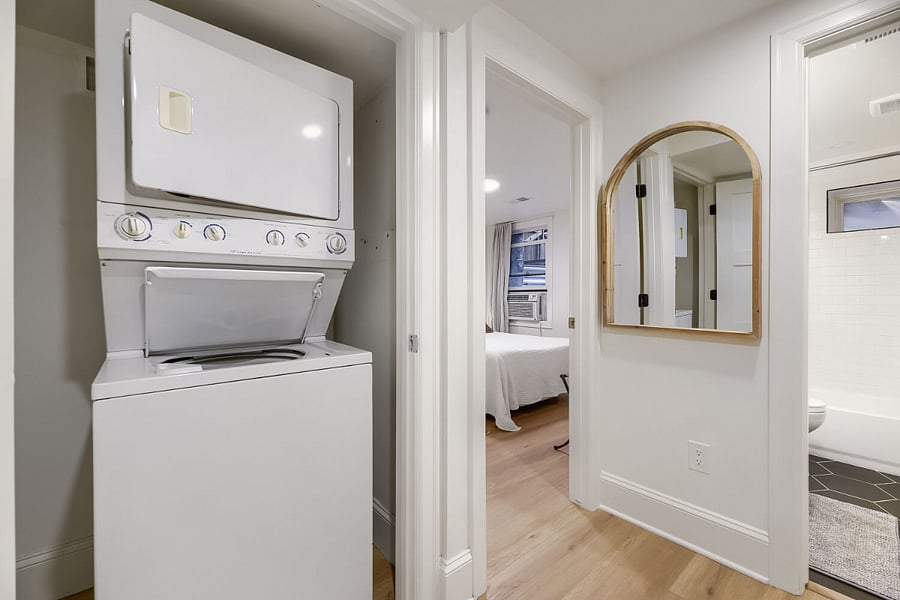 In-unit laundry