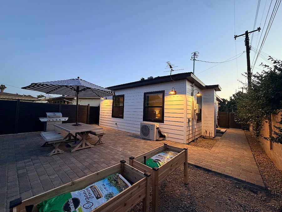 Rear Yard - Planting Area