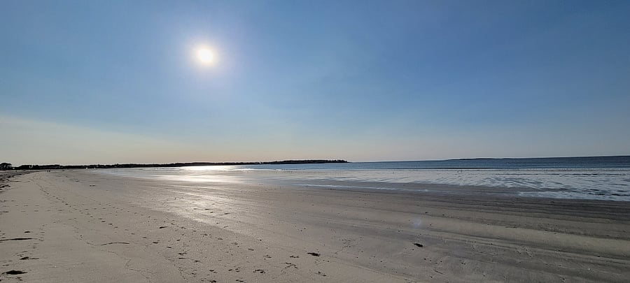 Miles of pristine beach!