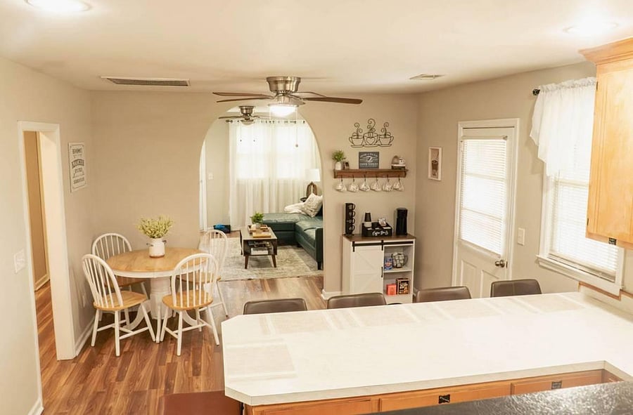 Kitchen/Dinette Area!
A coffee bar for your pleasure!