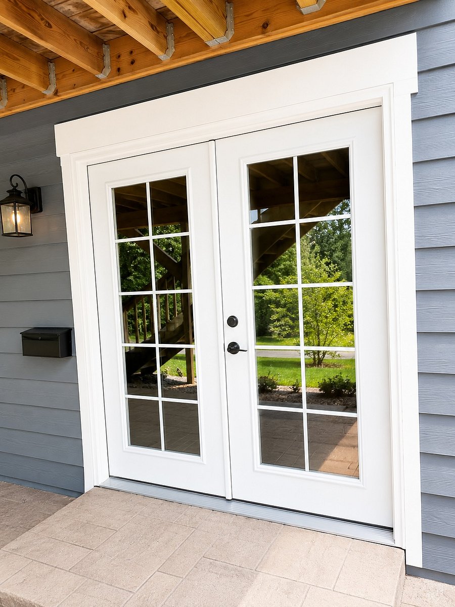 Entrance door to Basement Apartment