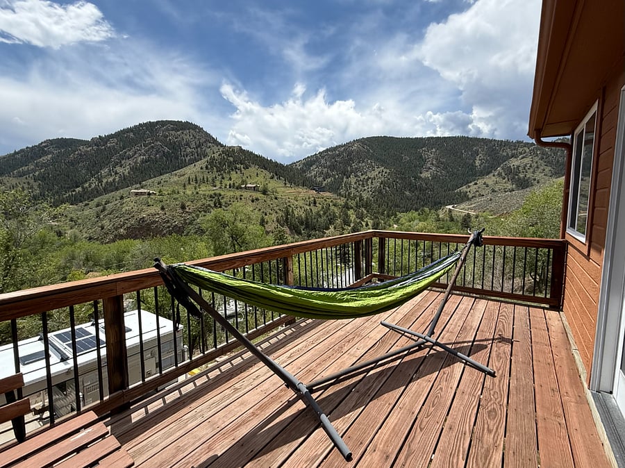 Deck off primary suite