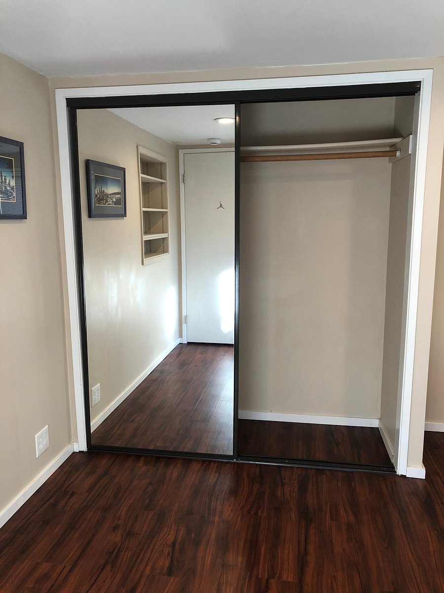 closet in bonus/home office room