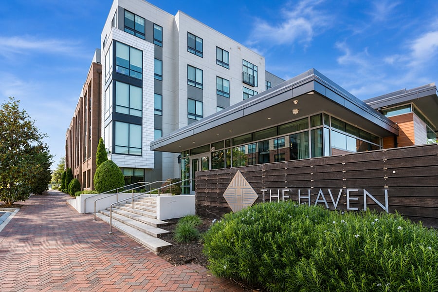 The Haven front guest front entrance