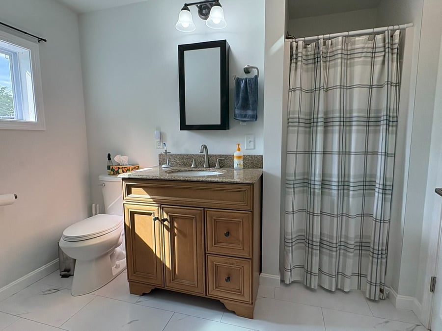 Tenant private bathroom.
