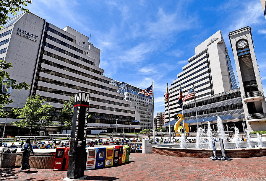 Bethesda metro station