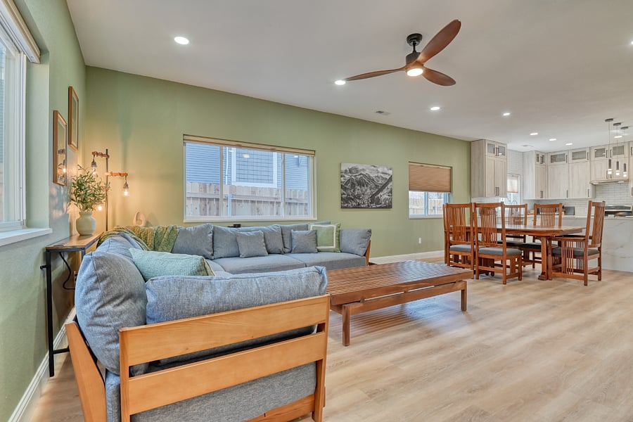 Comfortable InsideWeather Couch in living room