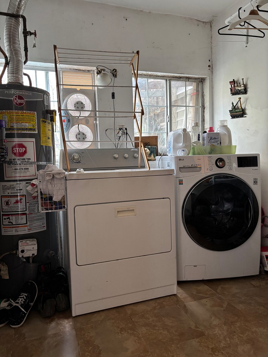 Shared Washer and Dryer