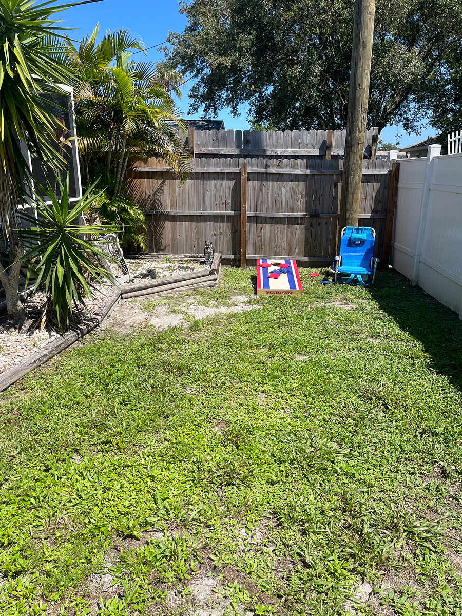 Additional yard space.