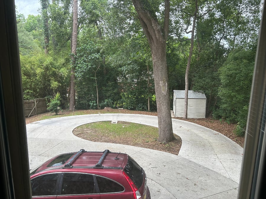 Parking shared with lower Apartment. Main Parking for upstairs is the street parking.