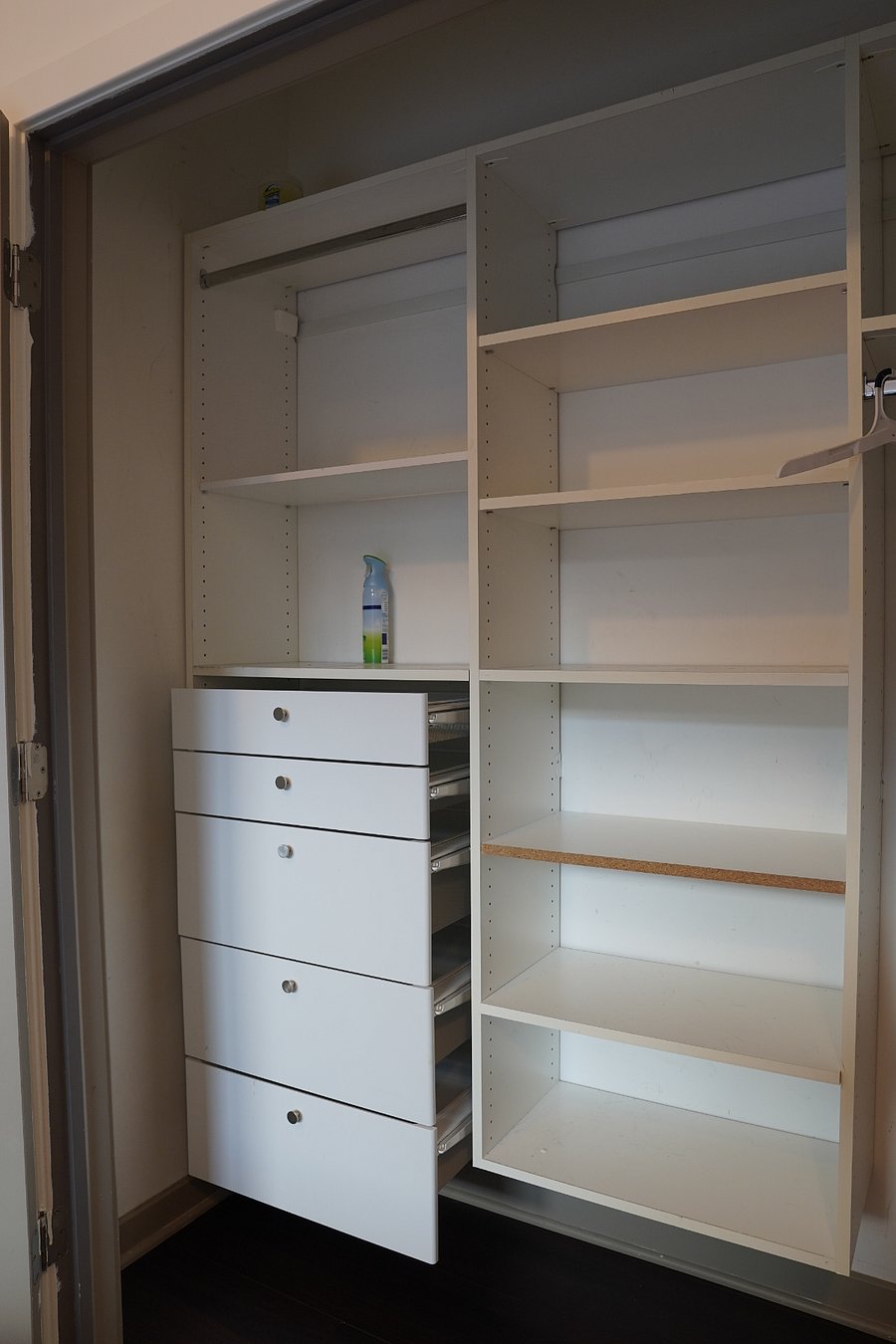 Your closet!