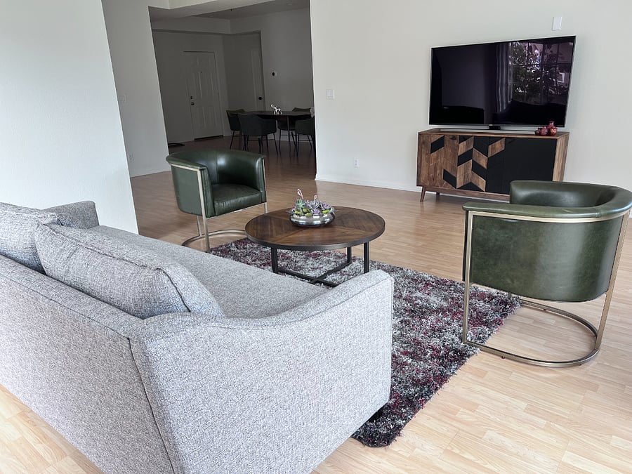 The living room with smart TV.