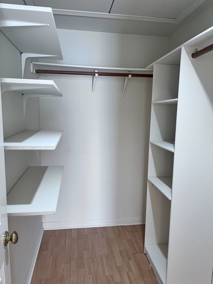 Ensuite walk-in closet.