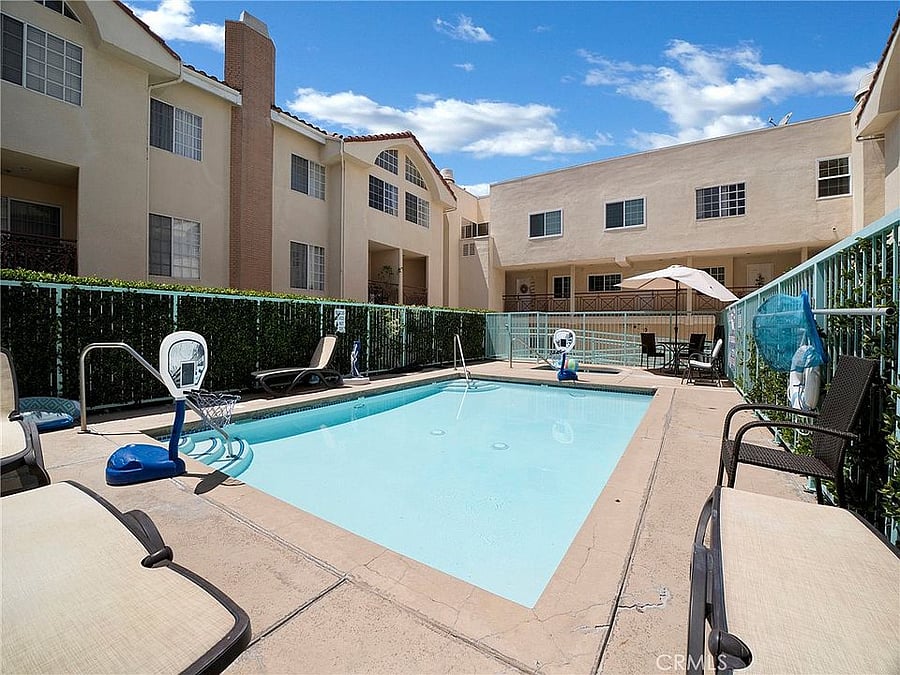 Pool and hot tub.