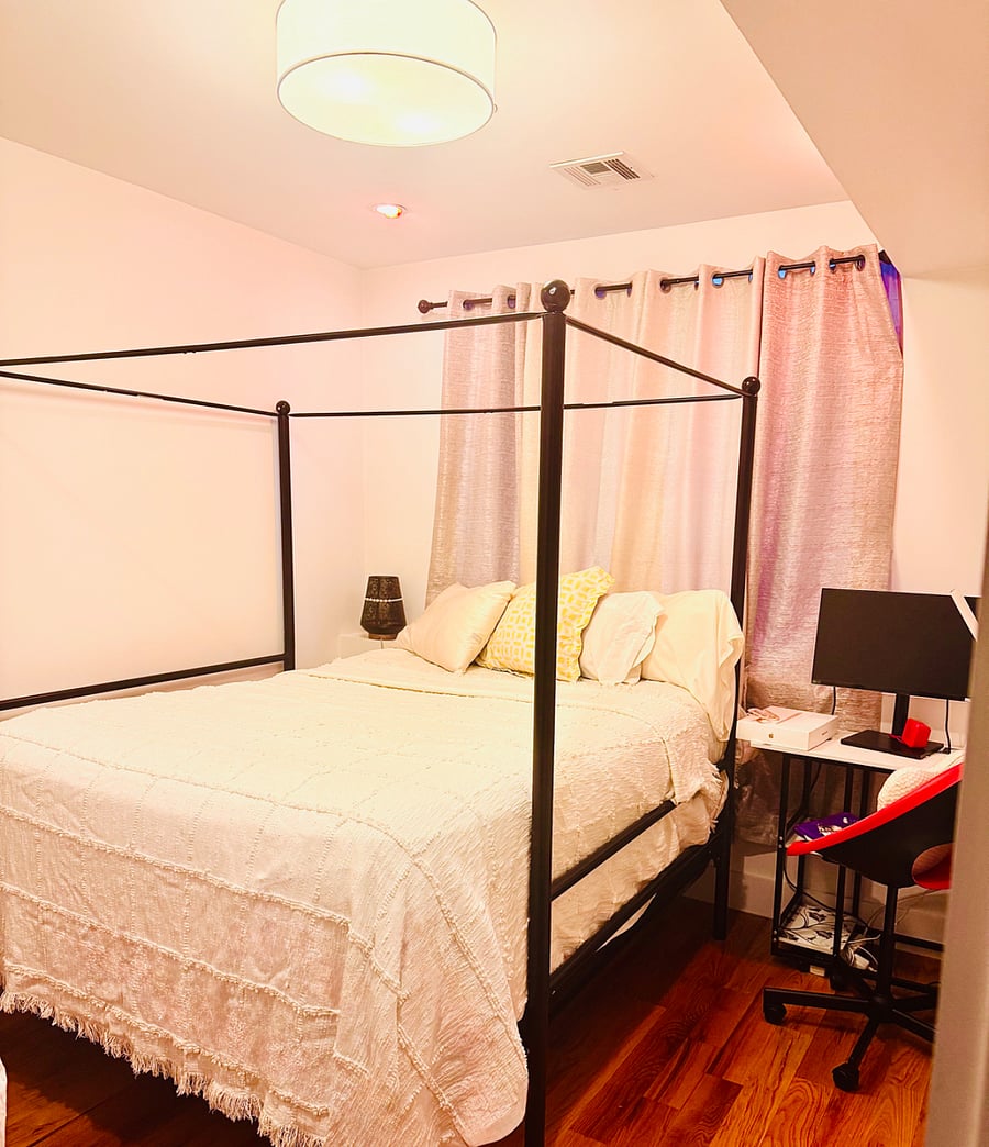 Bedroom and Work Area 