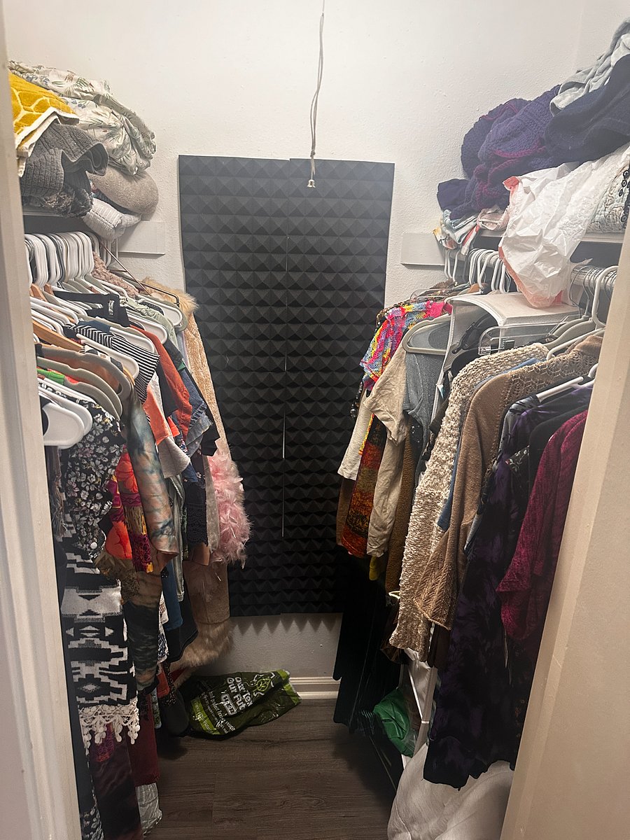Primary bedroom closet