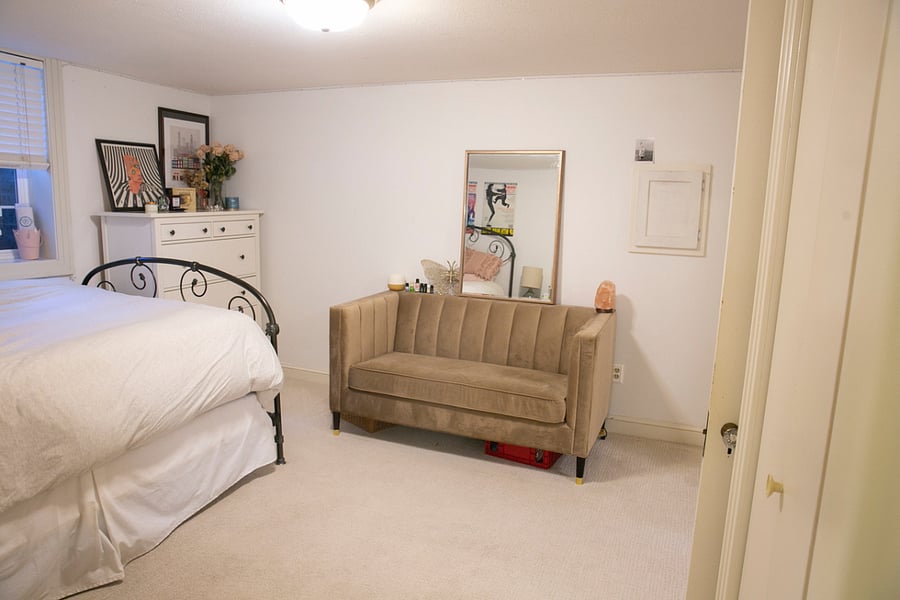 Lower Level Bedroom with Queen
