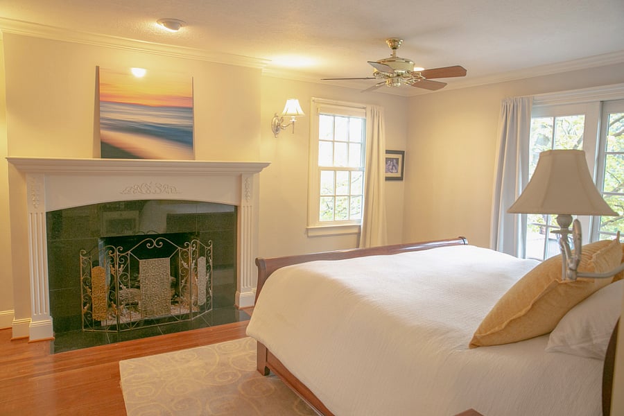 Master Suite with Fireplace