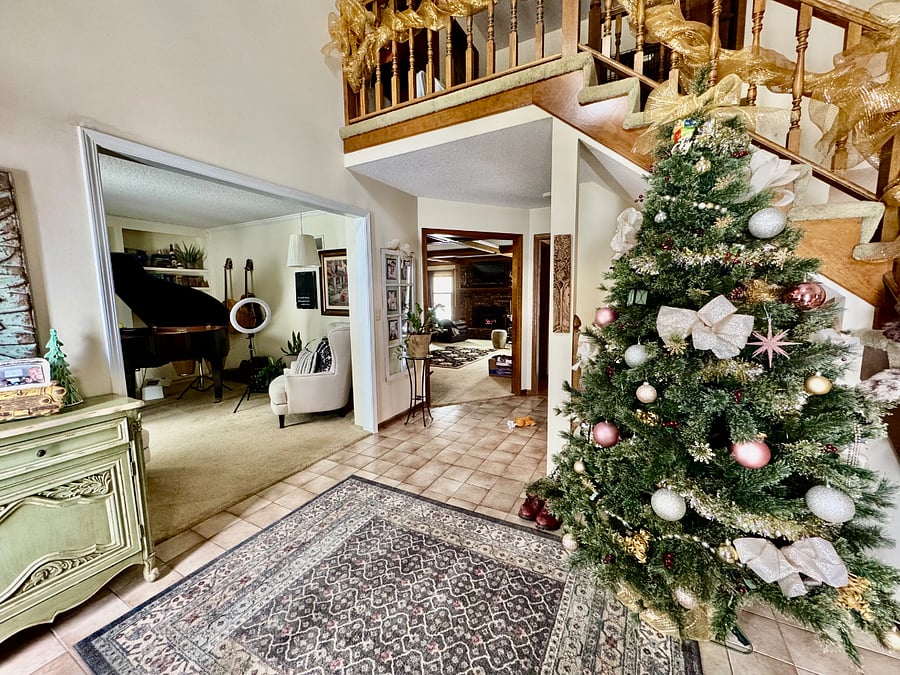 Main house entrance. You are welcome to enter your apartment through main door or through your private entrance.
