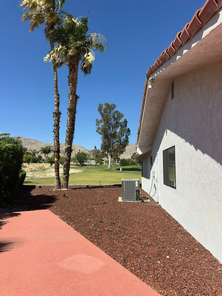 View of golf course from additional parking area