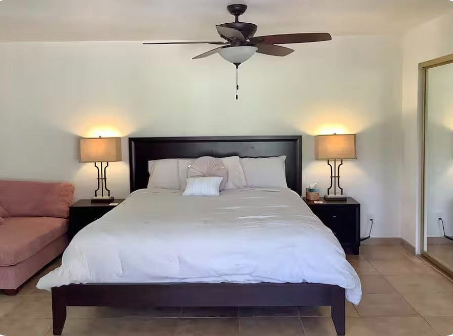 Master Bedroom King bed