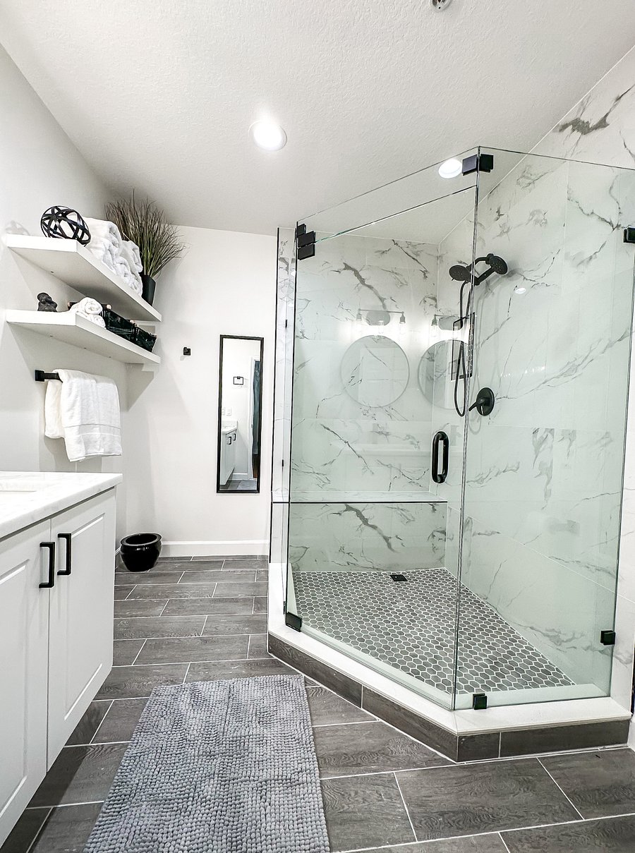 Master bathroom