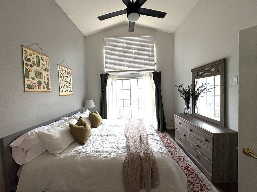 HUGE master suite and KING bed