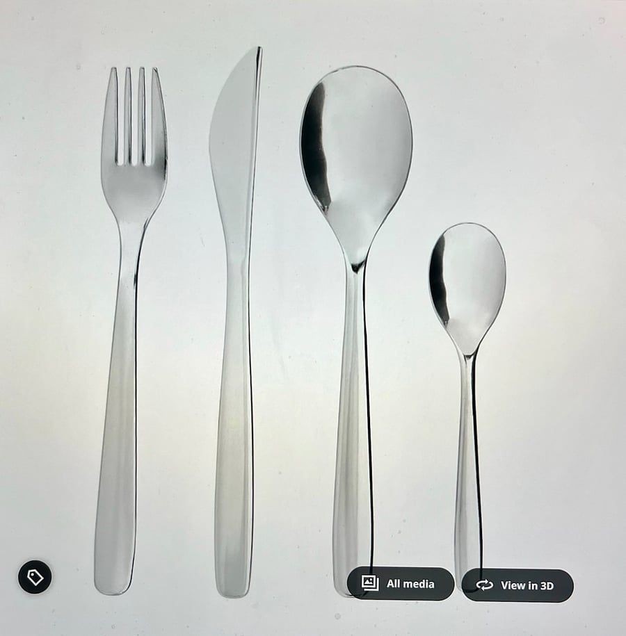 includes silverware