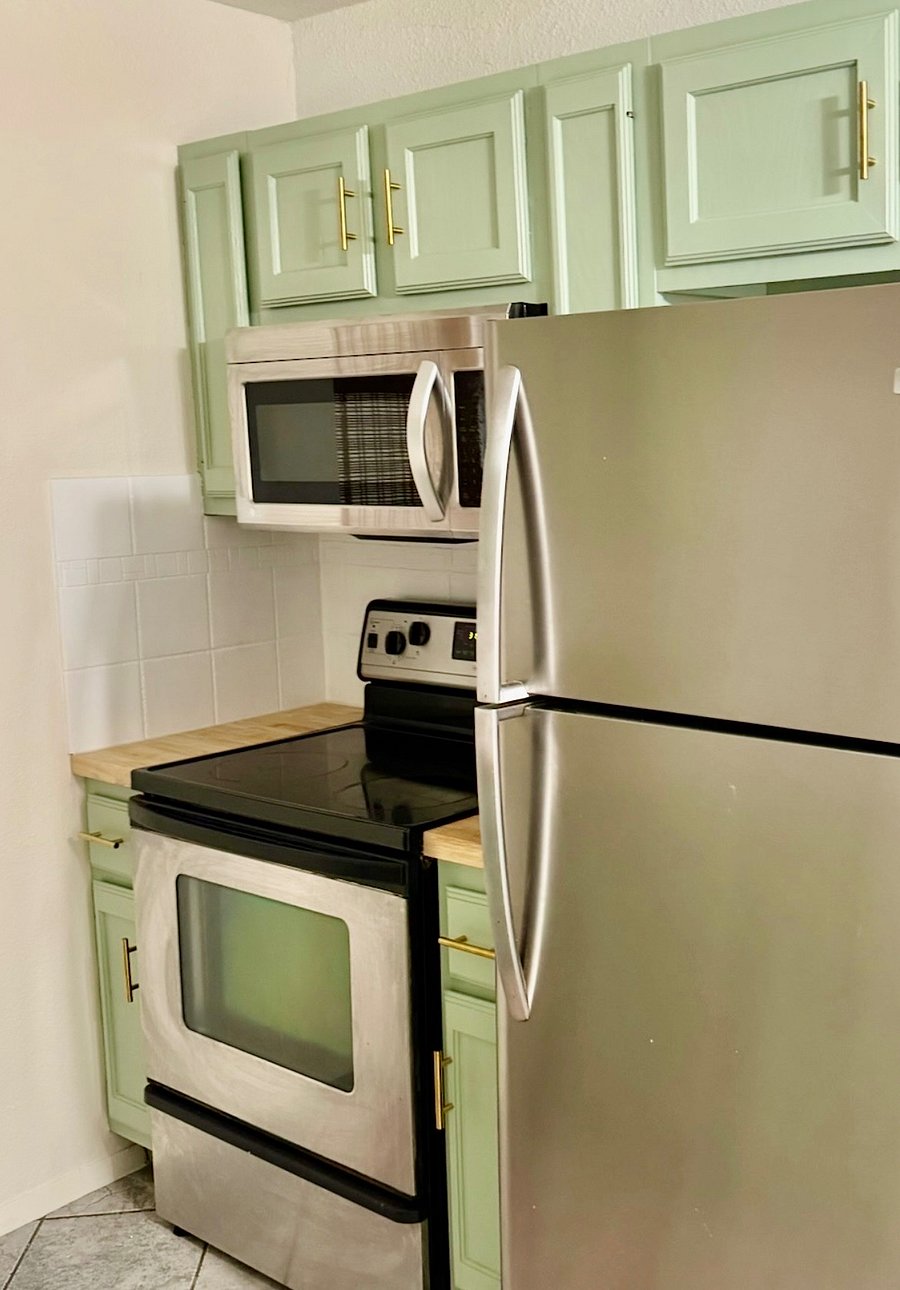 Stainless steel appliances
