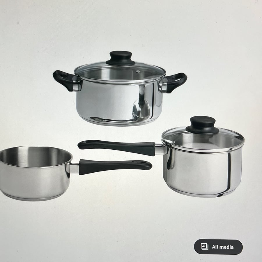 Includes cookware