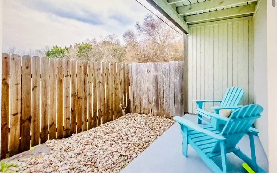 Exterior patio space