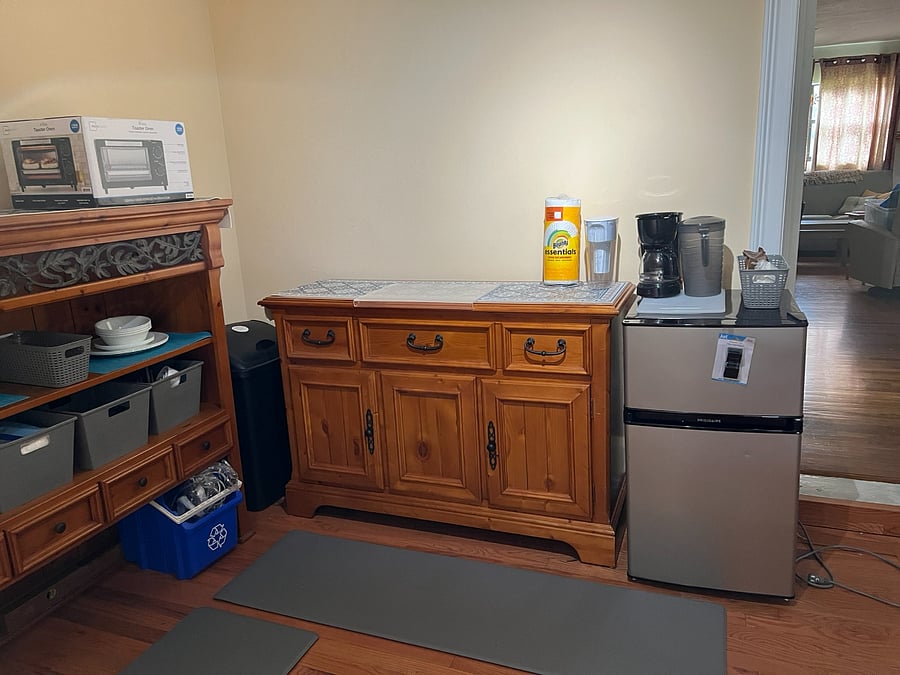 Everything you need to make a quick meal or snack.