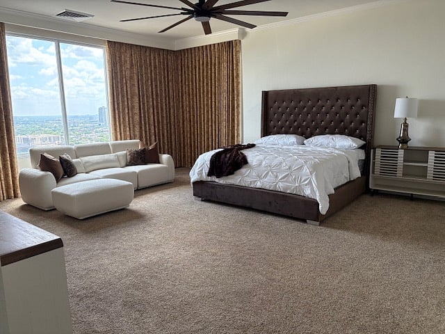 Generous Primary with Skyviews, Lounge Area and Ensuite