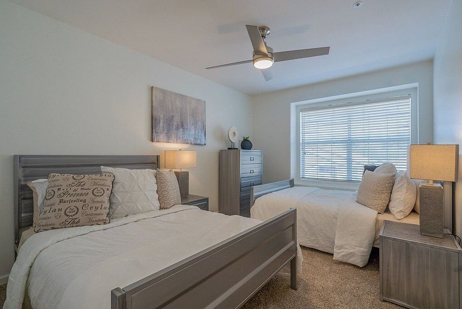 Bedroom 4: Two full size/double beds