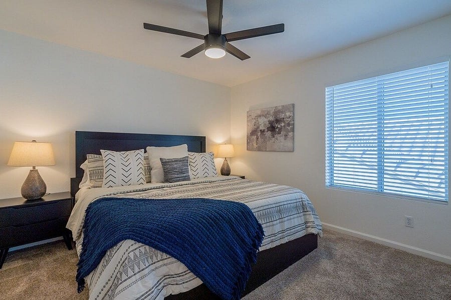 Bedroom 2: King Size Bed