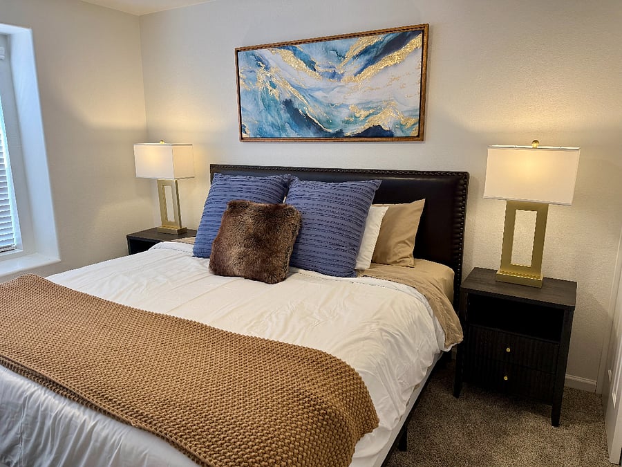 Bedroom 3: New King Size Bed and Furniture
